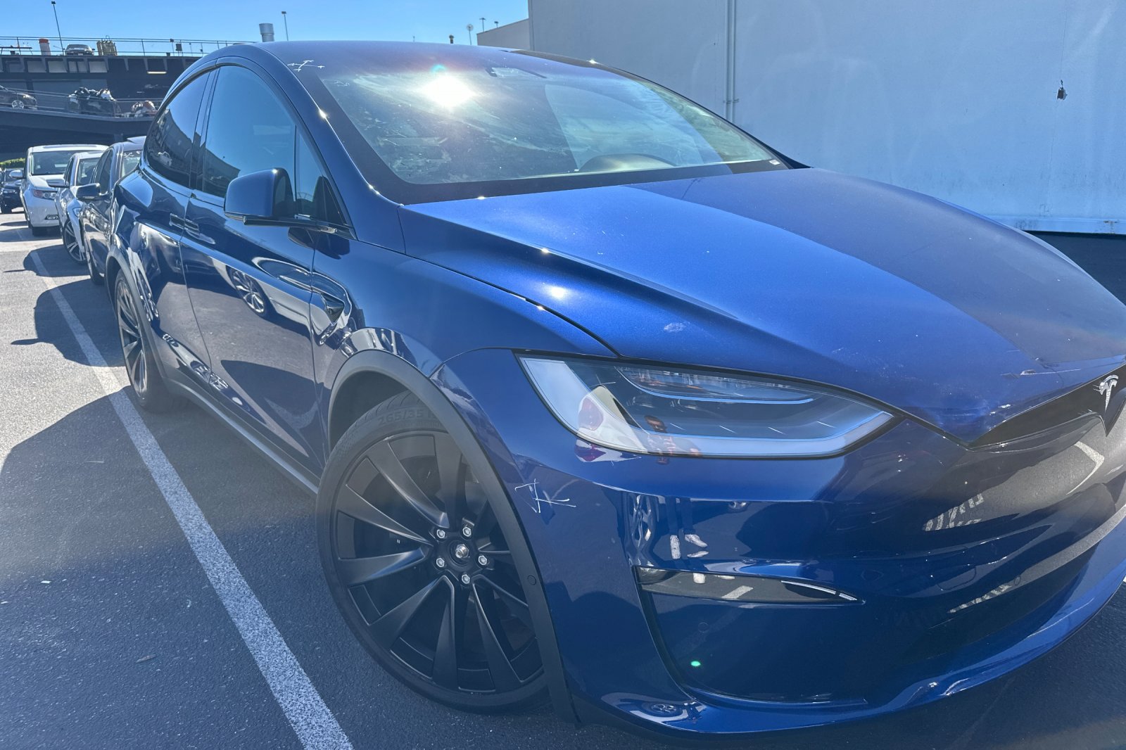 Used 2022 Tesla Model X Plaid with VIN 7SAXCBE65NF339203 for sale in Santa Clara, CA