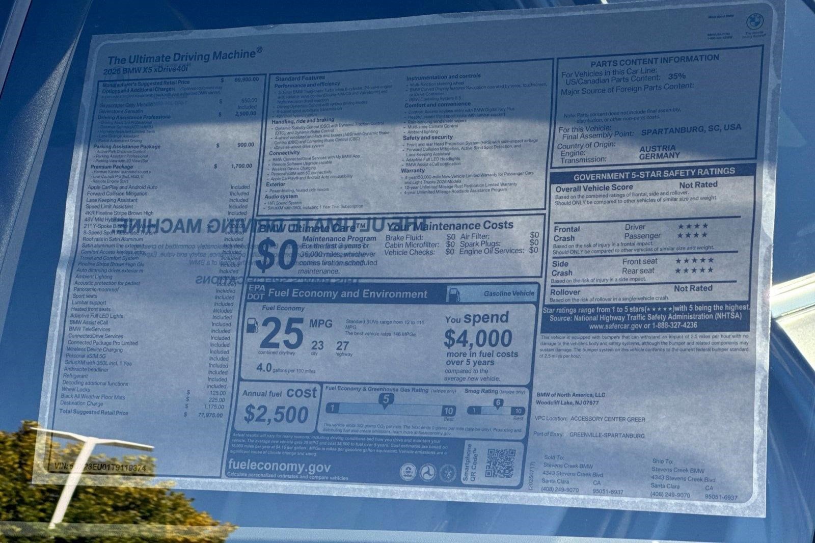 2026 BMW X5 40i - Photo 29