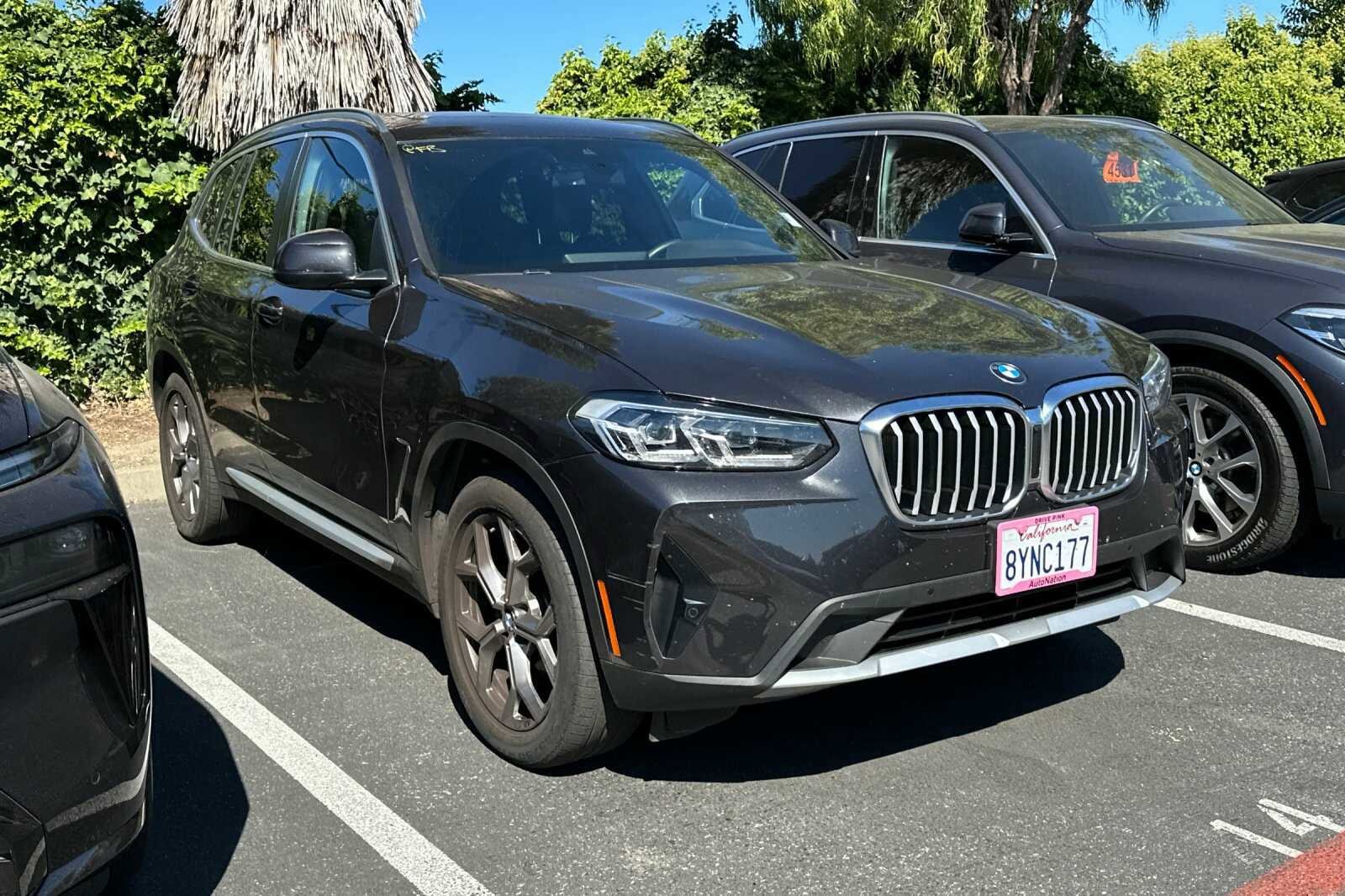 Used 2022 BMW X3 30i with VIN 5UX53DP0XN9J37118 for sale in Santa Clara, CA