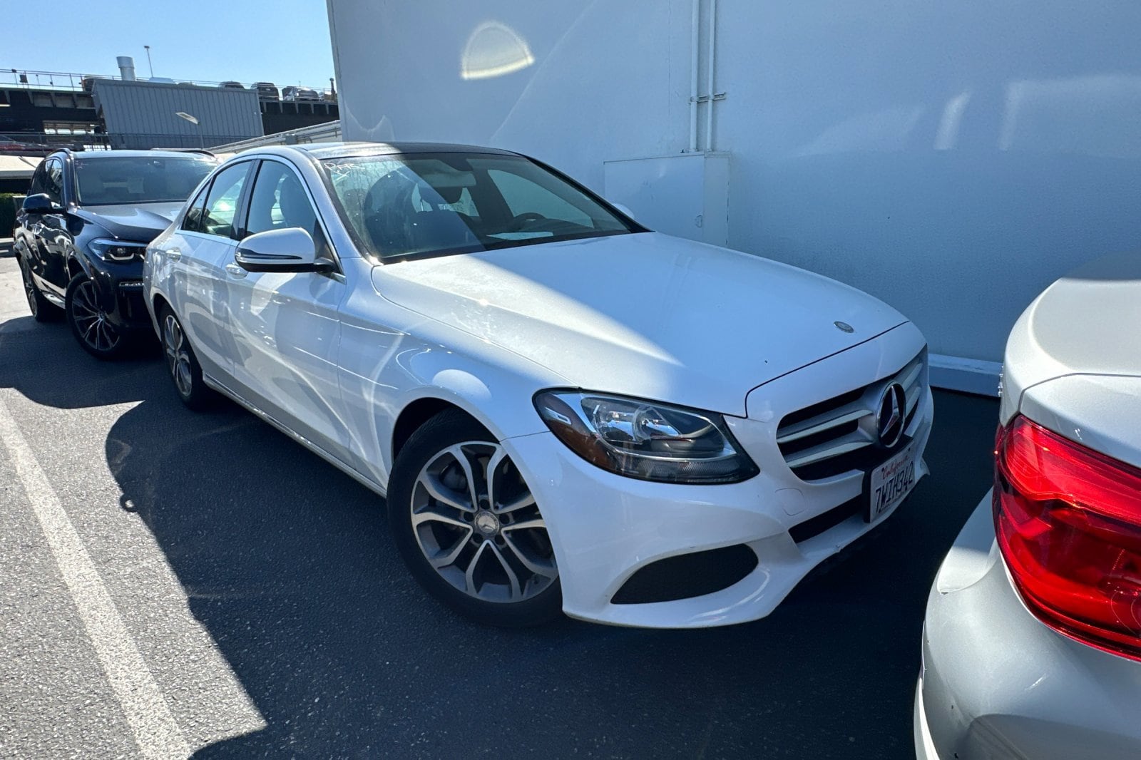 Used 2017 Mercedes-Benz C-Class C300 with VIN 55SWF4JB4HU179980 for sale in Santa Clara, CA