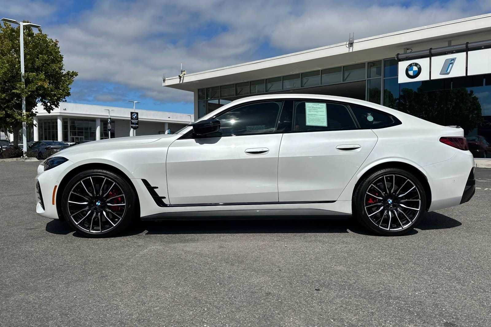 Used 2025 BMW i4 M50 with VIN WBY33HD02SFU48154 for sale in Santa Clara, CA