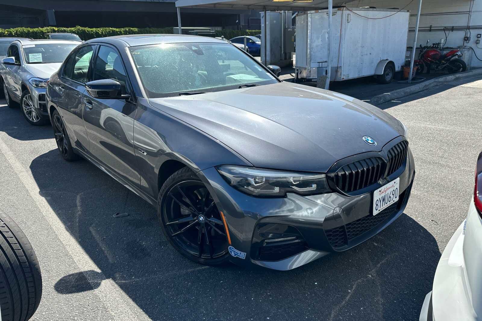 Used 2022 BMW 3 Series 330e with VIN 3MW5P7J04N8C24522 for sale in Santa Clara, CA