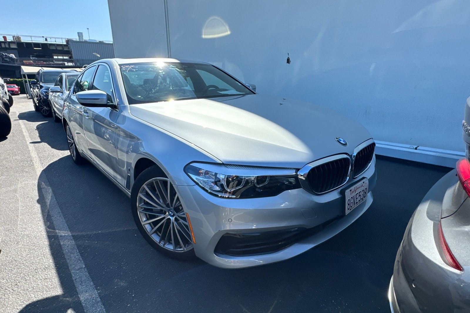 Used 2019 BMW 5 Series 530e with VIN WBAJA9C53KB389329 for sale in Santa Clara, CA