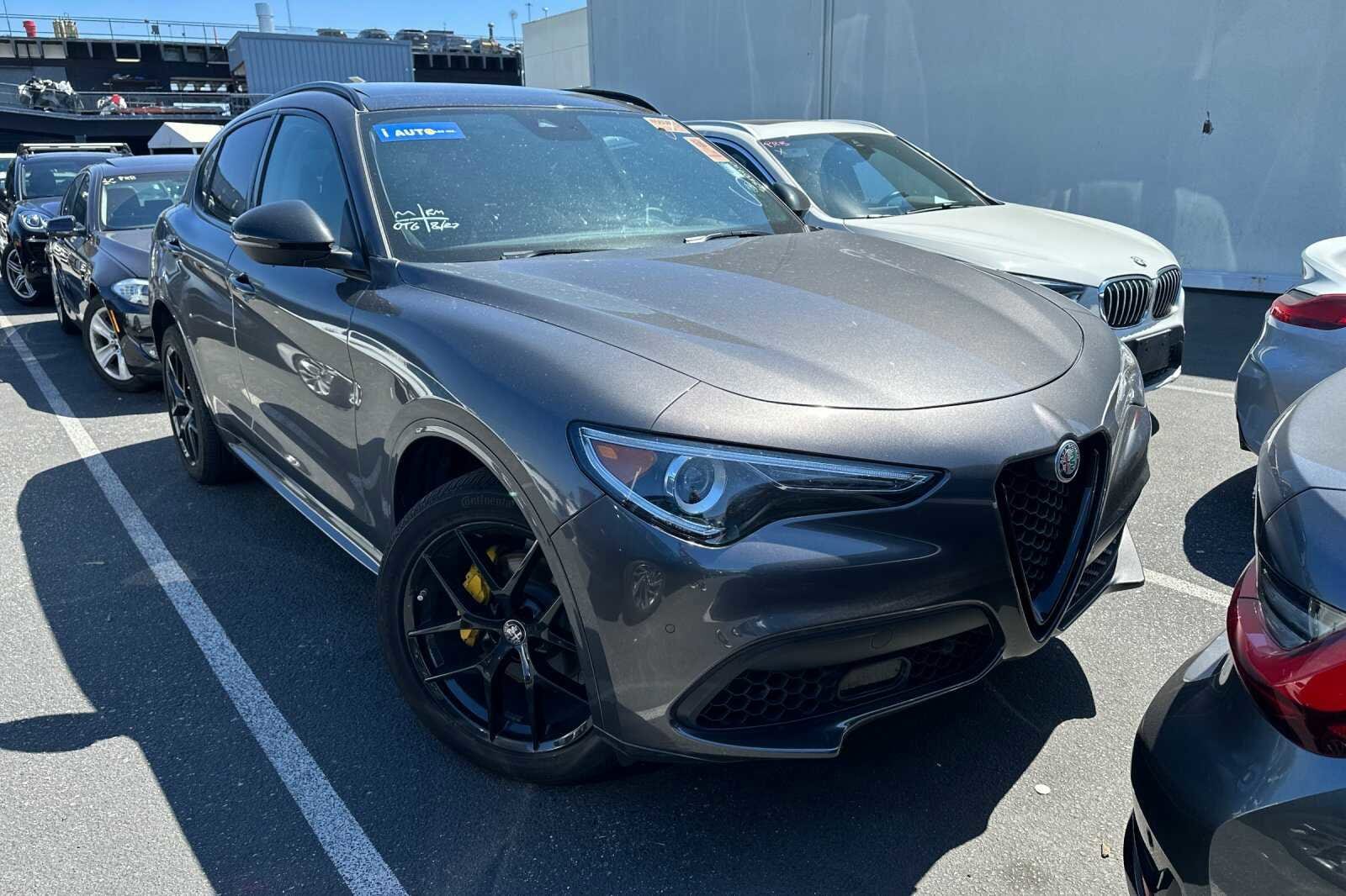 Used 2021 Alfa Romeo Stelvio Ti with VIN ZASPAKBN1M7D10937 for sale in Santa Clara, CA