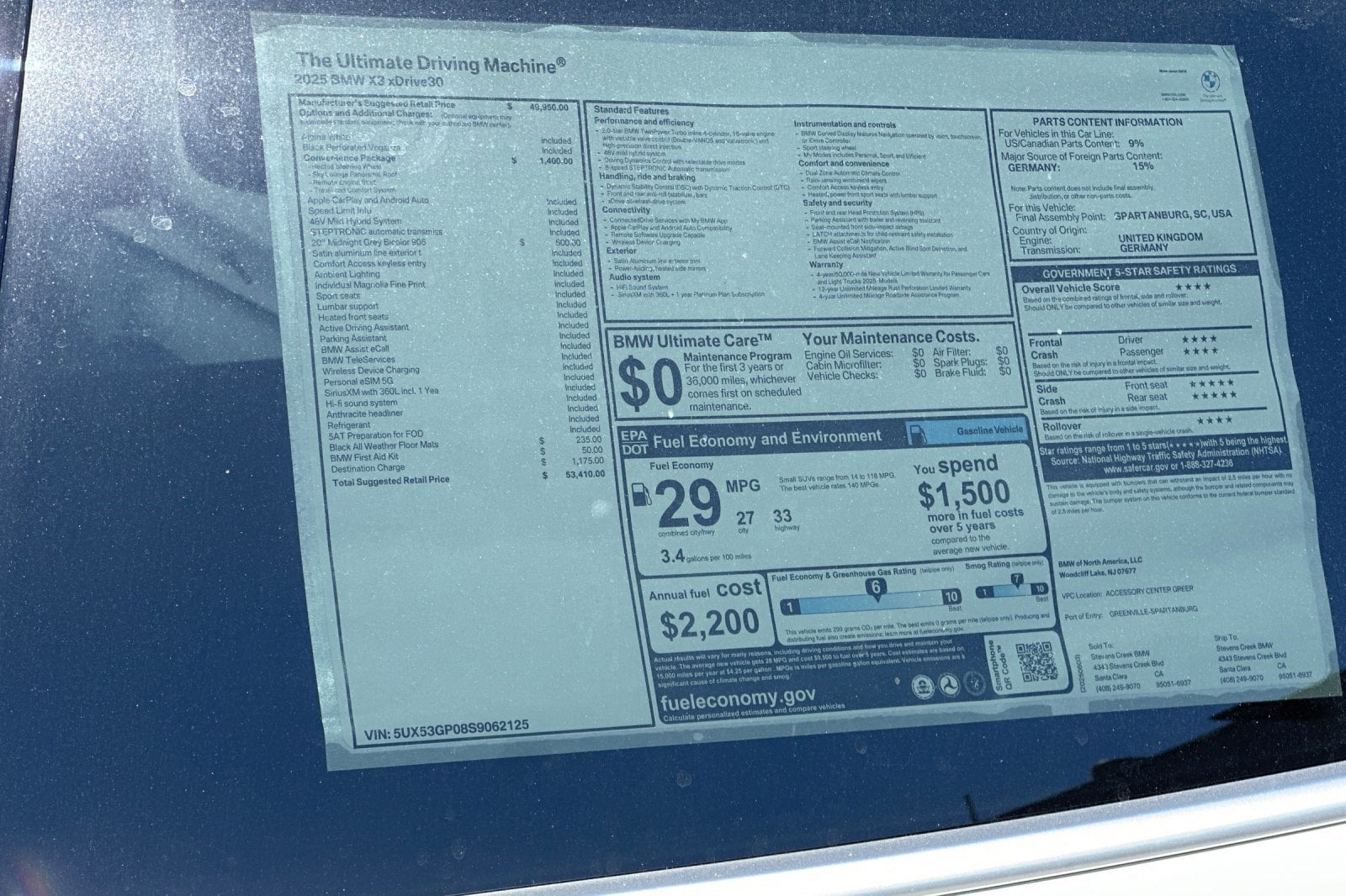 2025 BMW X3 30 - Photo 29
