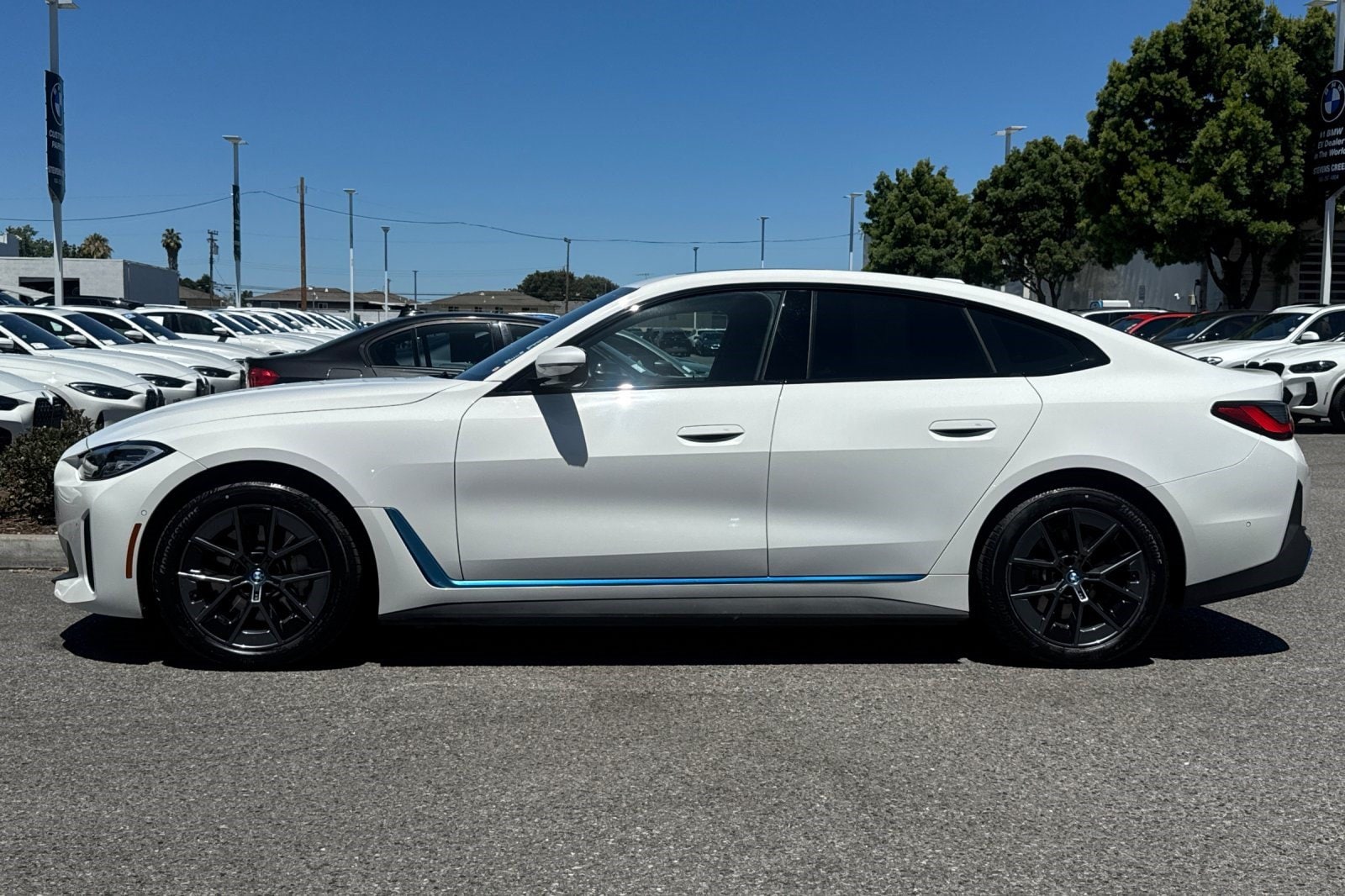 Certified 2023 BMW i4 35 with VIN WBY43AW00PFR31903 for sale in Santa Clara, CA