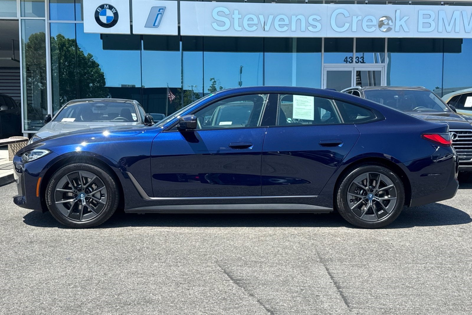 Certified 2023 BMW i4 35 with VIN WBY43AW02PFR14844 for sale in Santa Clara, CA