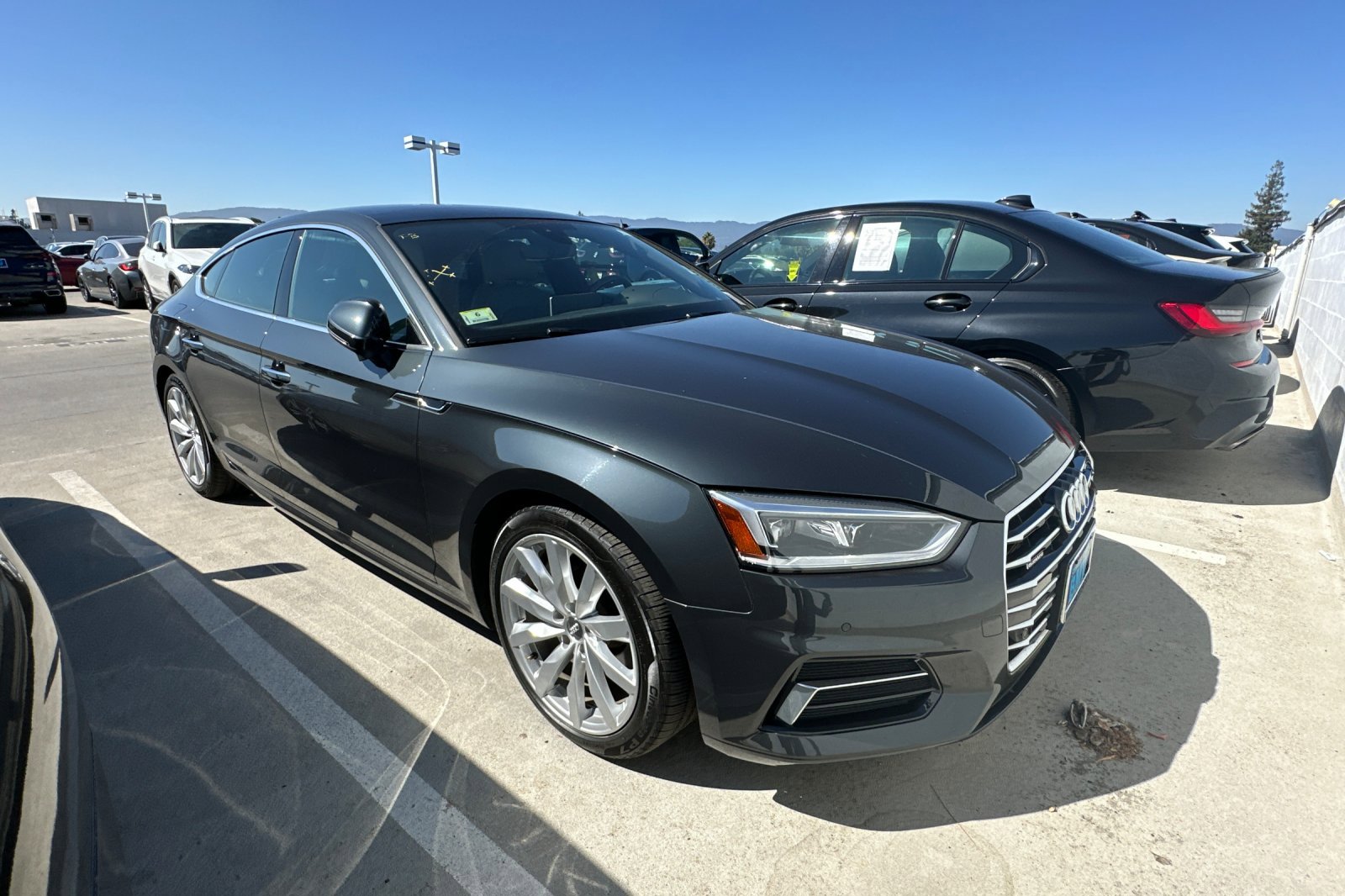 Used 2018 Audi A5 Sportback Premium Plus with VIN WAUBNCF50JA113745 for sale in Santa Clara, CA