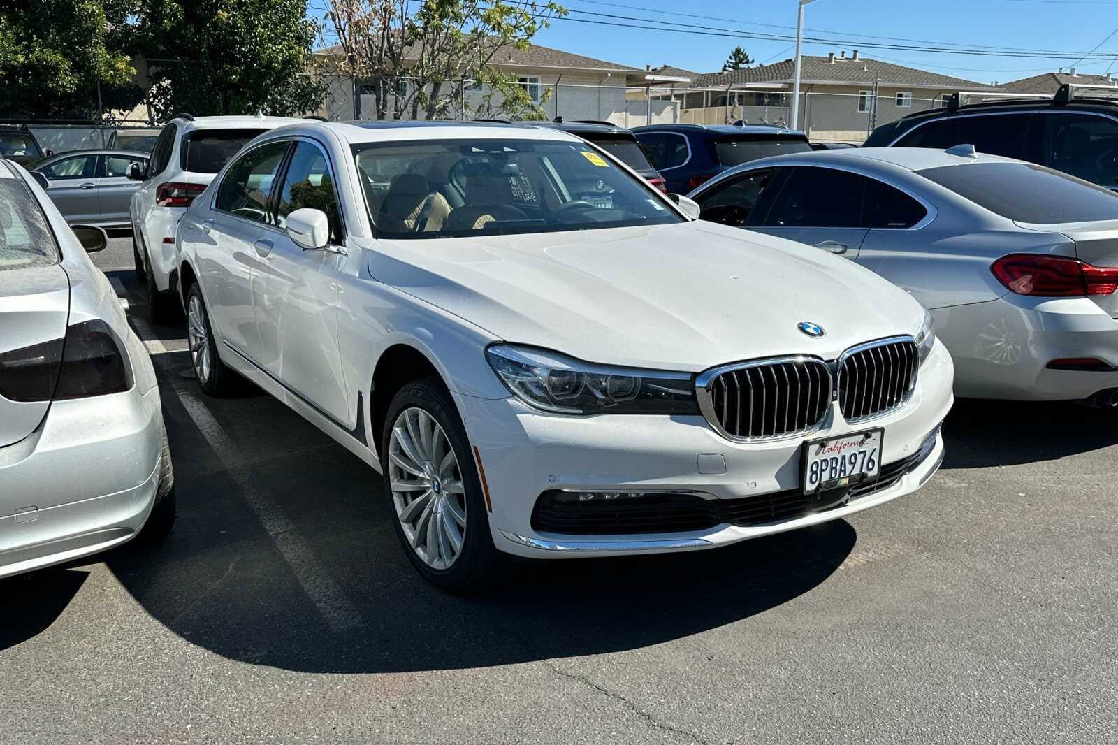 Used 2016 BMW 7 Series 740i with VIN WBA7E2C59GG547706 for sale in Santa Clara, CA