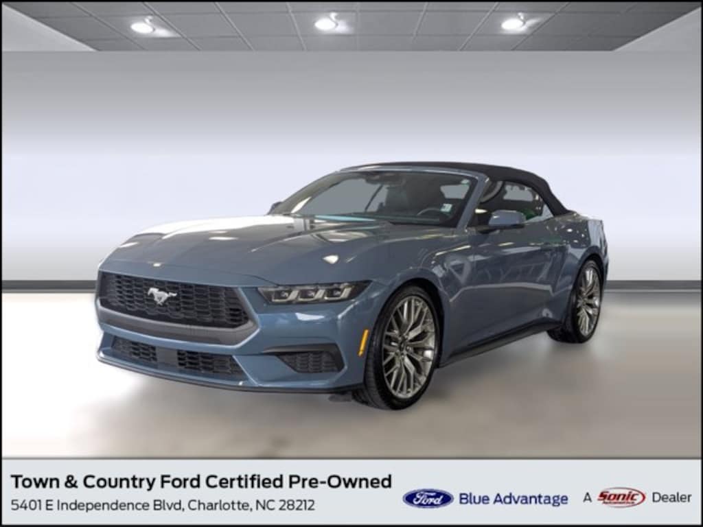 Certified 2024 Ford Mustang EcoBoost Premium Convertible
