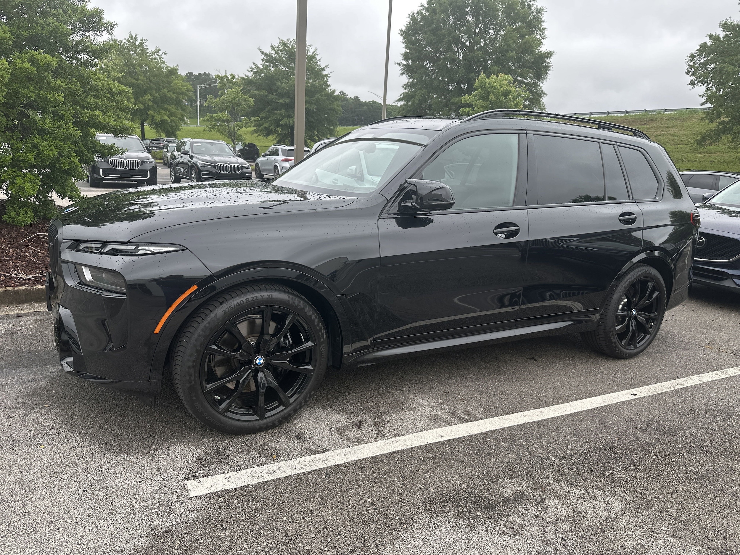 Certified 2025 BMW X7 M60i with VIN 5UX33EM07S9Y48773 for sale in Irondale, AL