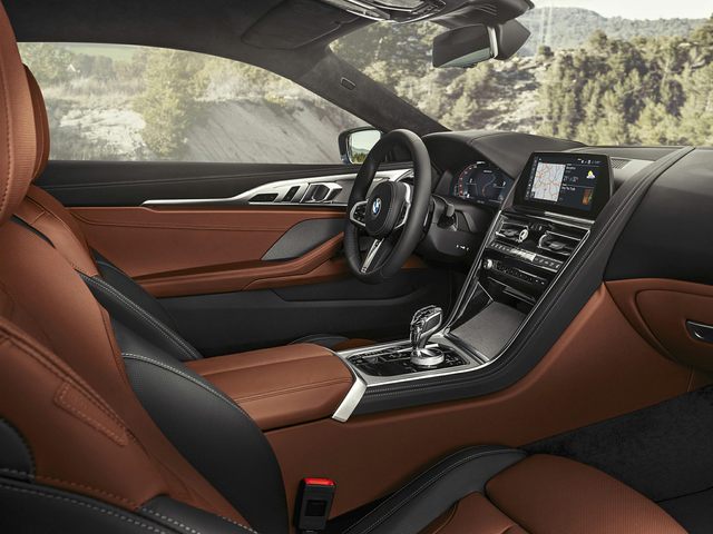 BMW 8 Series interior