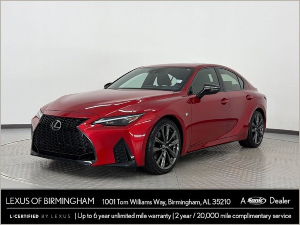 Certified 2025 Lexus IS 350 F SPORT Sedan