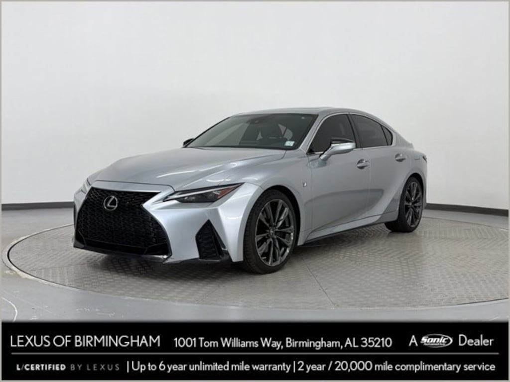 Certified 2021 Lexus IS 350 F SPORT Sedan