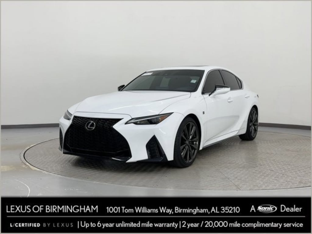 Certified 2024 Lexus IS 300 F SPORT DESIGN Sedan