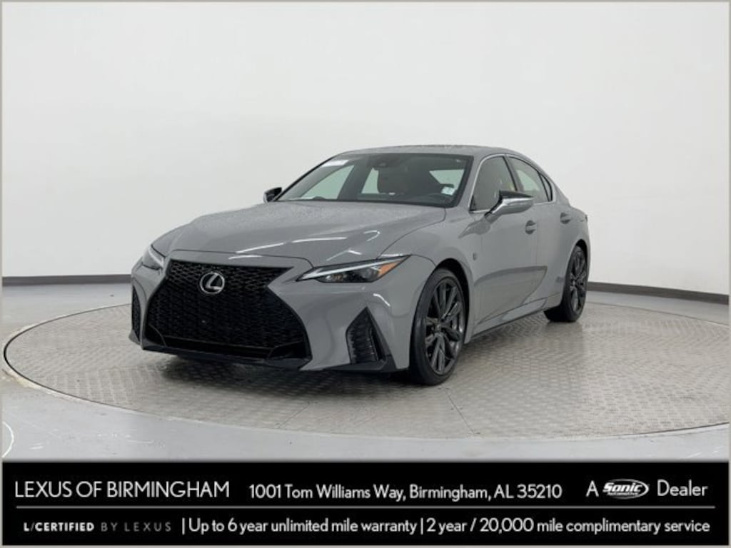 Certified 2025 Lexus IS 350 F SPORT DESIGN Sedan