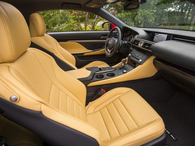 Lexus RC interior