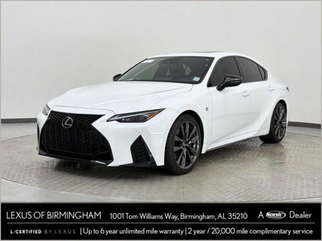 Certified 2025 Lexus IS 350 F SPORT Sedan