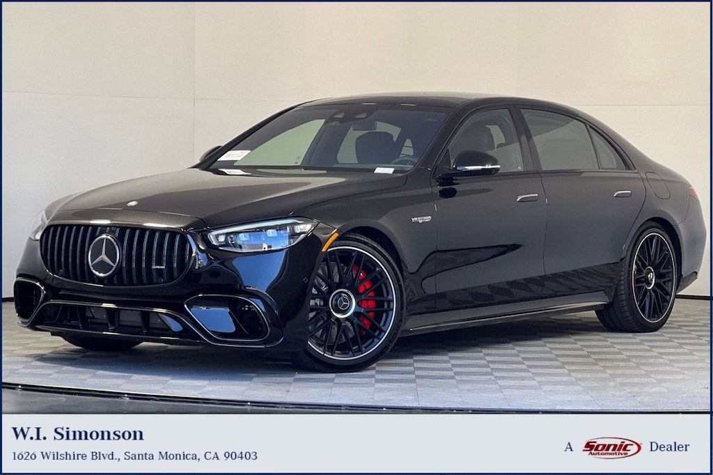 New 2025 Mercedes-Benz AMG S 63 E Base Sedan
