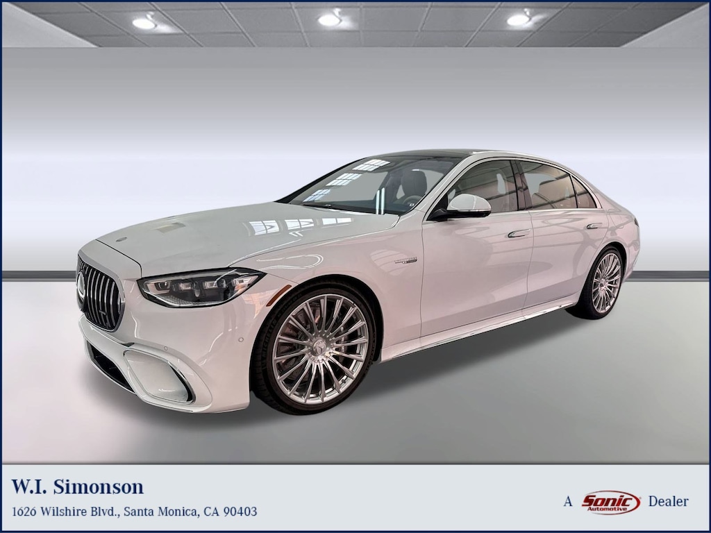New 2025 Mercedes-Benz AMG S 63 E Base Sedan