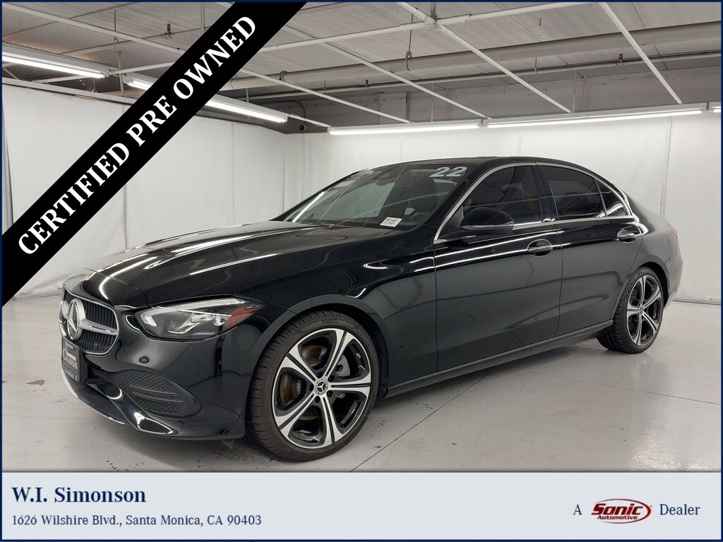 Certified 2022 Mercedes-Benz C-Class C 300 Sedan