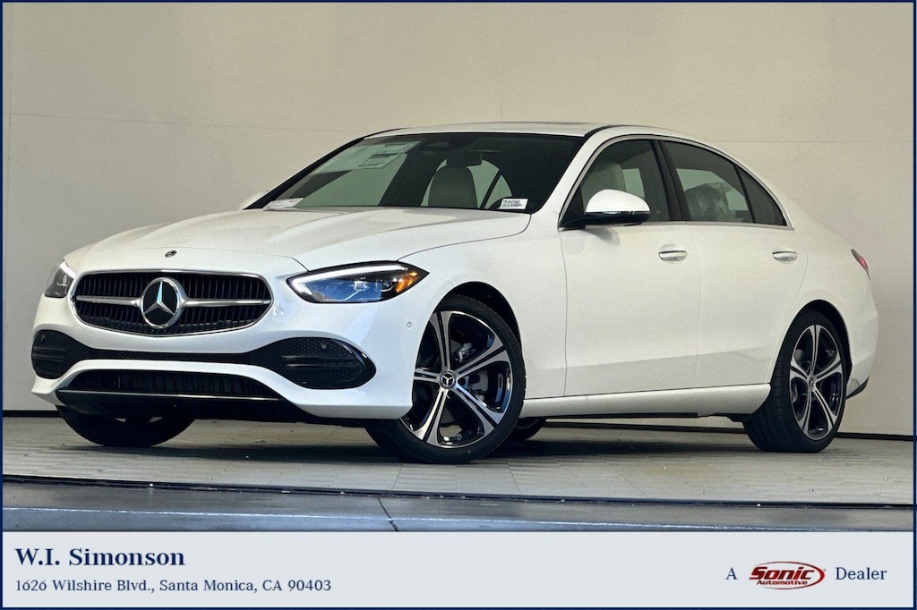 New 2026 Mercedes-Benz C-Class Sedan