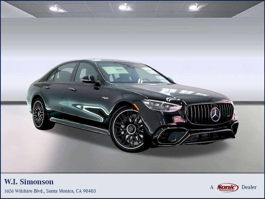 New 2025 Mercedes-Benz AMG S 63 E Base Sedan