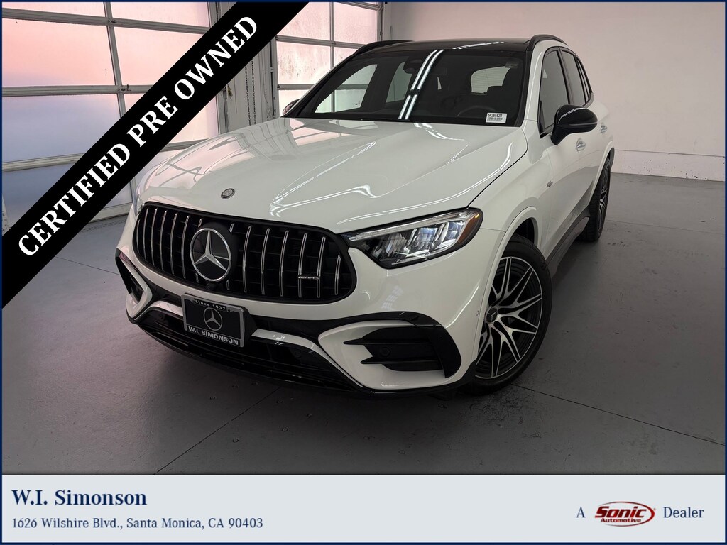 Certified 2025 Mercedes-Benz AMG GLC 43 AMG GLC 43 SUV