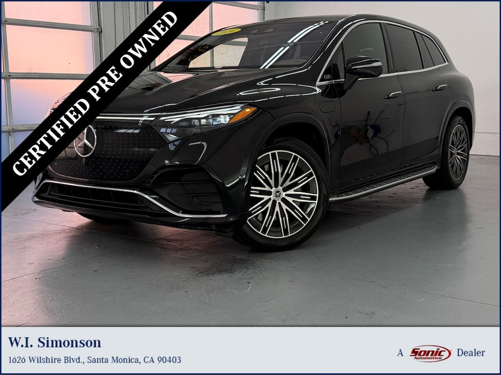 Certified 2024 Mercedes-Benz EQS 450+ EQS 450+ SUV