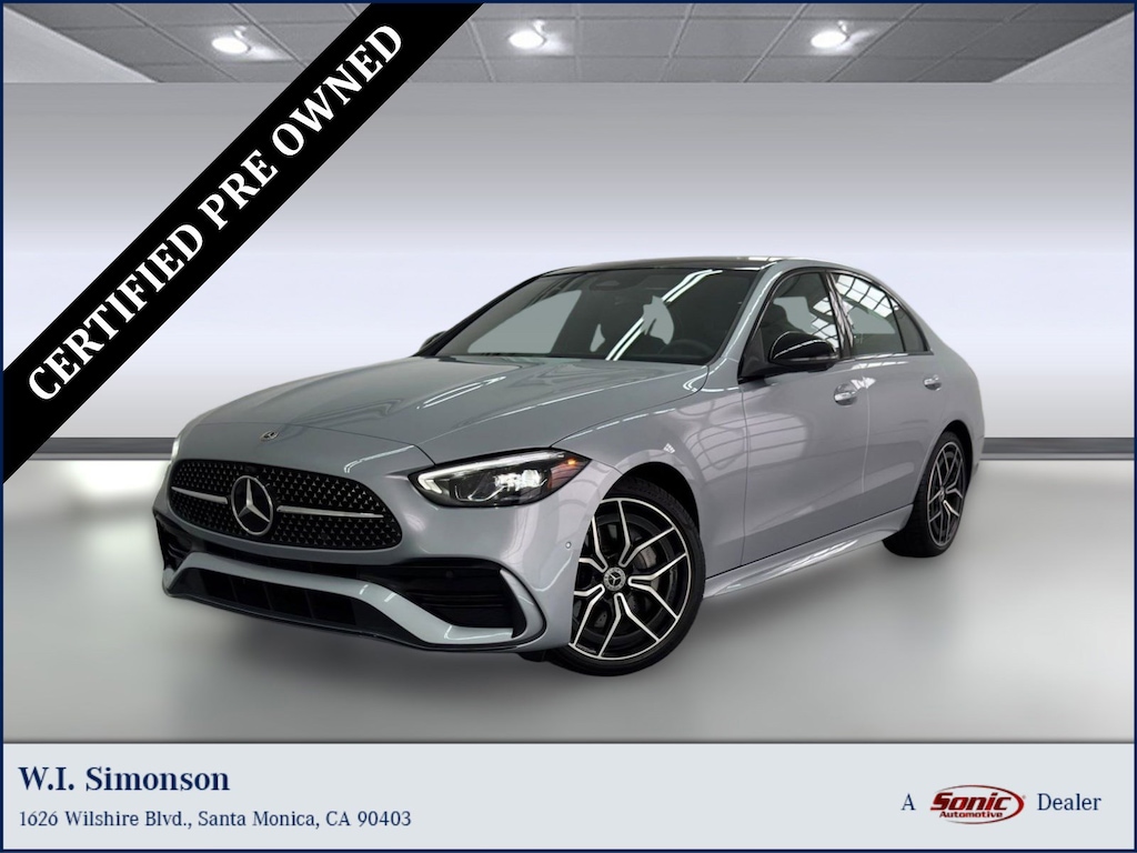 Certified 2023 Mercedes-Benz C-Class C 300 Sedan
