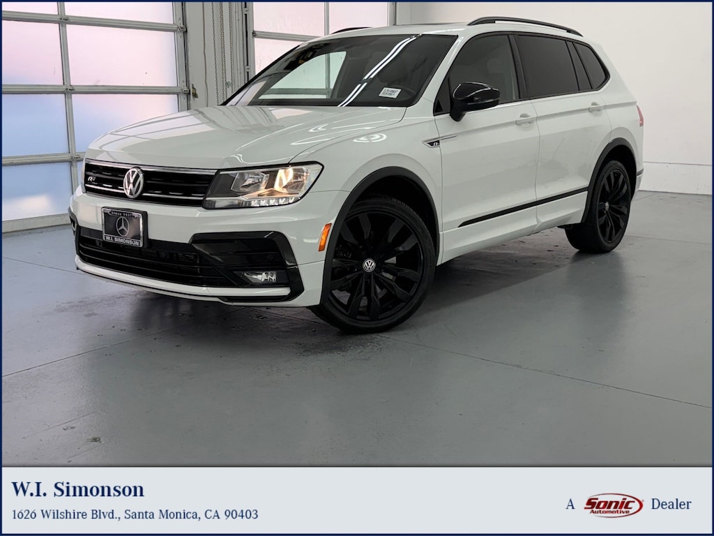 Used 2020 Volkswagen Tiguan SE R-Line Black SUV