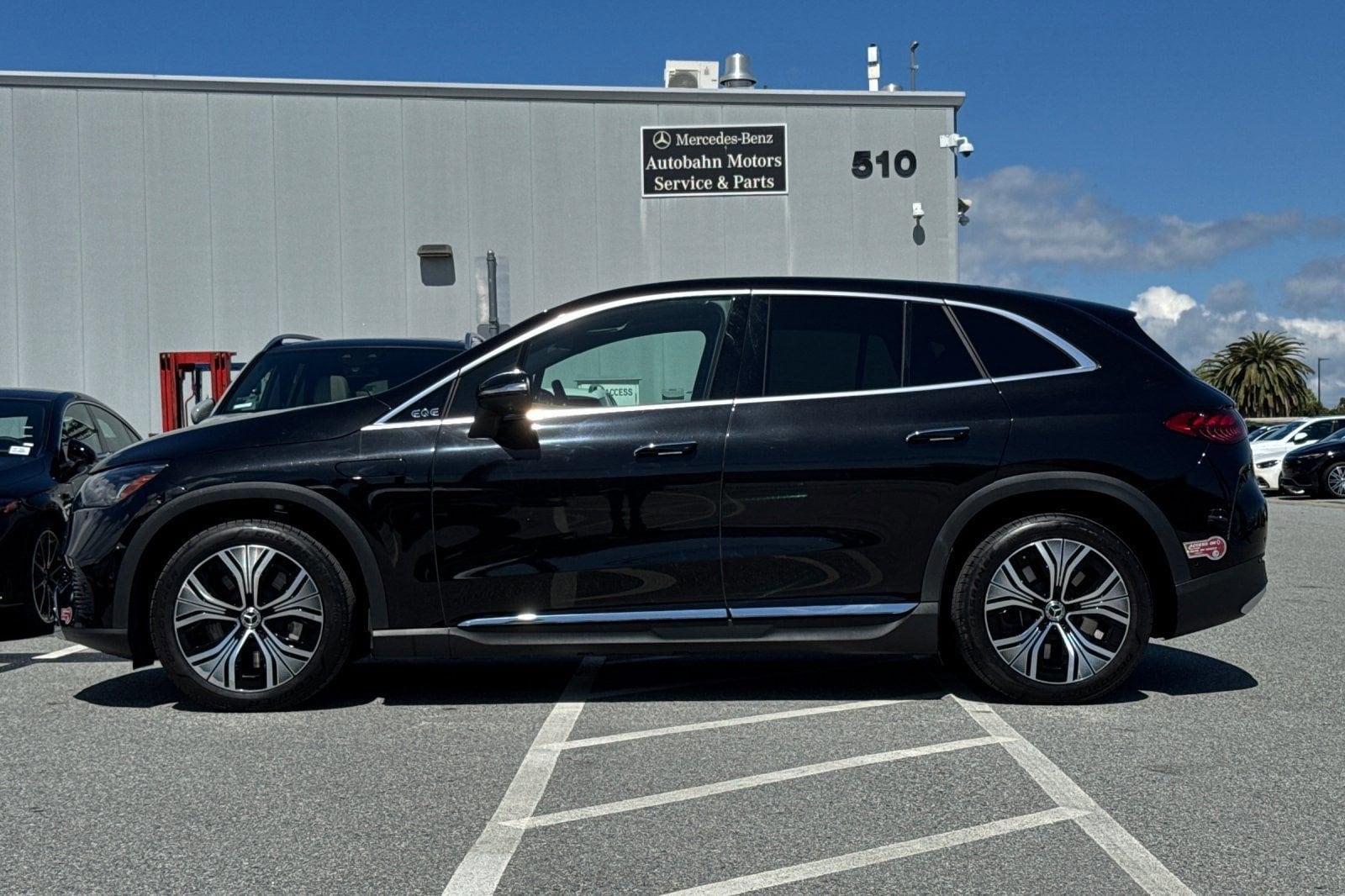 Certified 2023 Mercedes-Benz EQE SUV Base with VIN 4JGGM1CB4PA011363 for sale in Santa Monica, CA