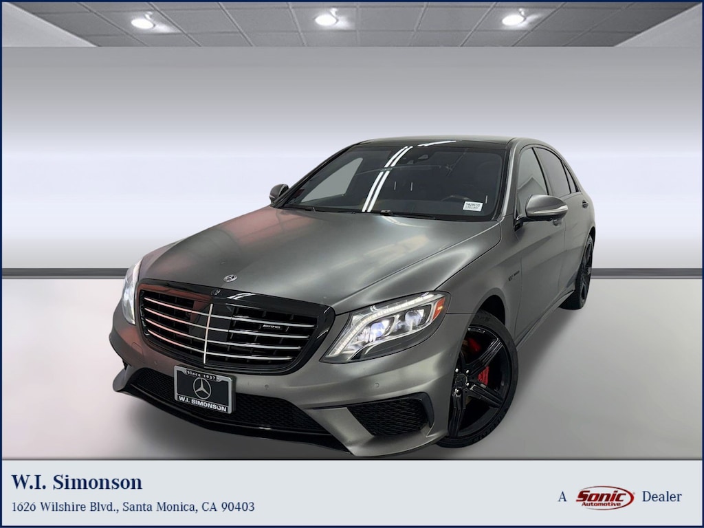 Used 2017 Mercedes-Benz AMG S 63 AMG S 63 Sedan