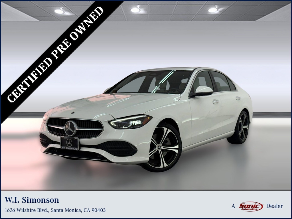 Certified 2022 Mercedes-Benz C-Class C 300 Sedan