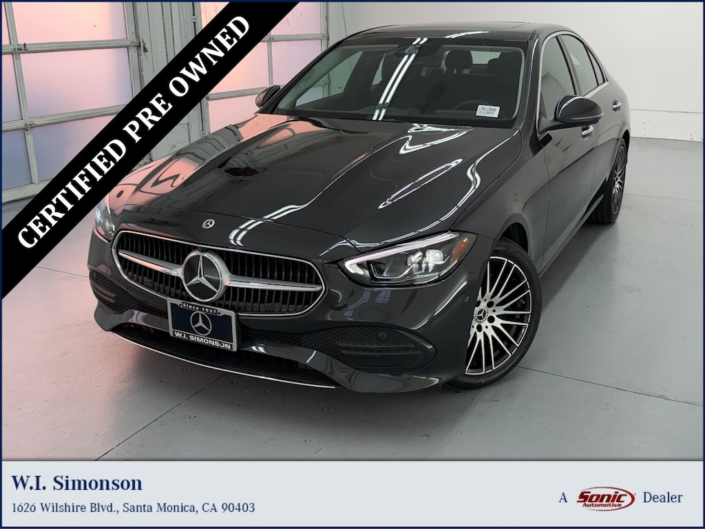 Certified 2023 Mercedes-Benz C-Class C 300 Sedan