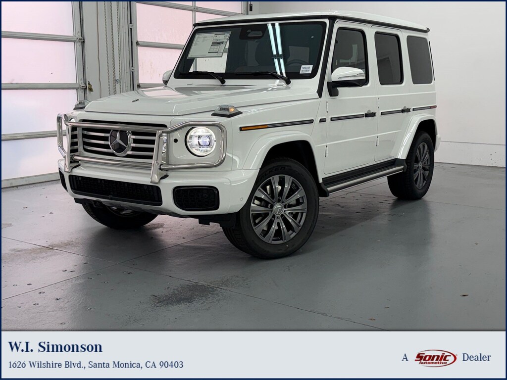 New 2026 Mercedes-Benz G-Class 4MATIC SUV