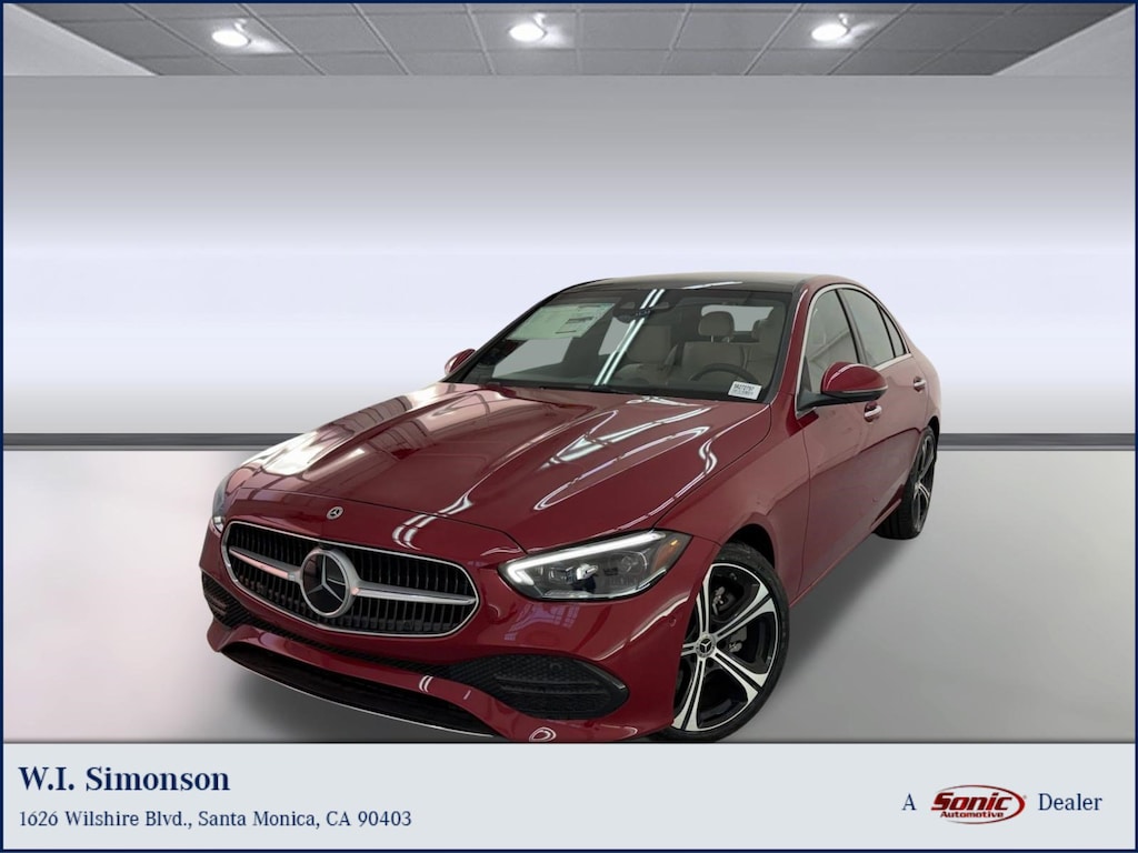 New 2025 Mercedes-Benz C-Class C 300 4MATIC Sedan