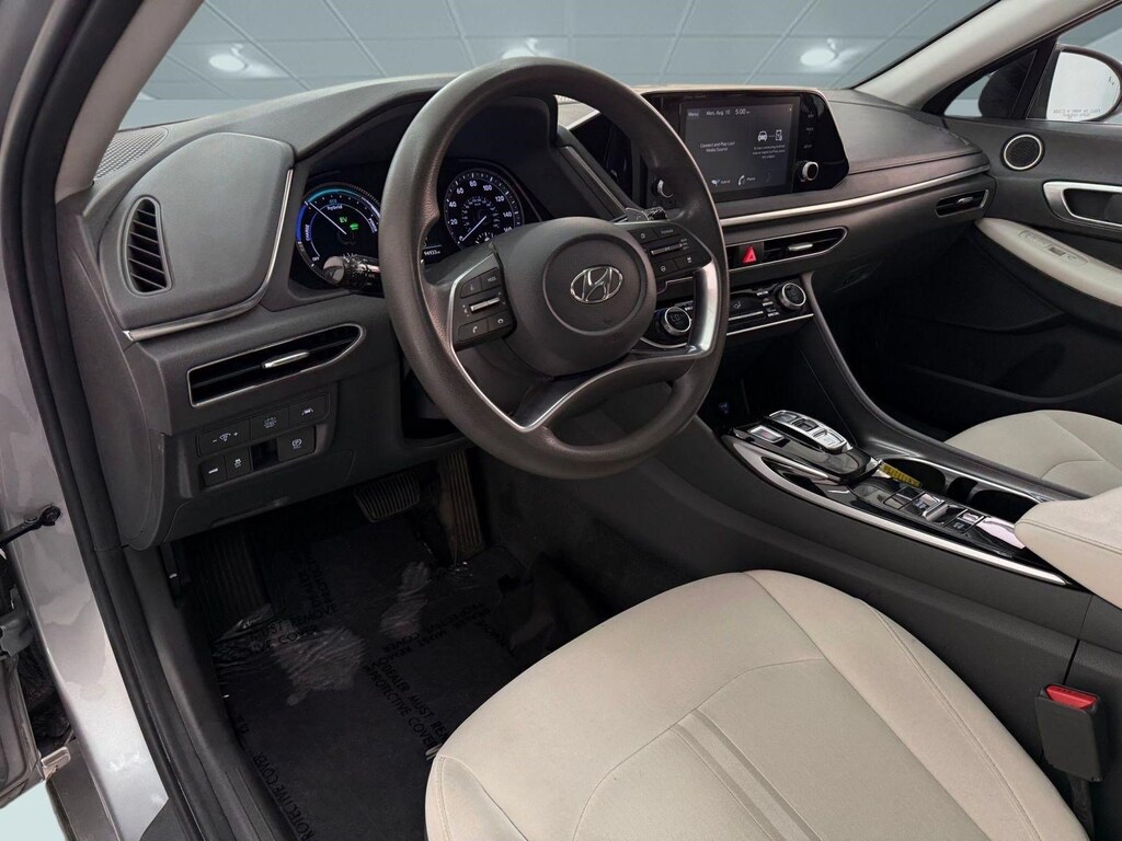 Used 2022 Hyundai Sonata Hybrid Blue Sedan