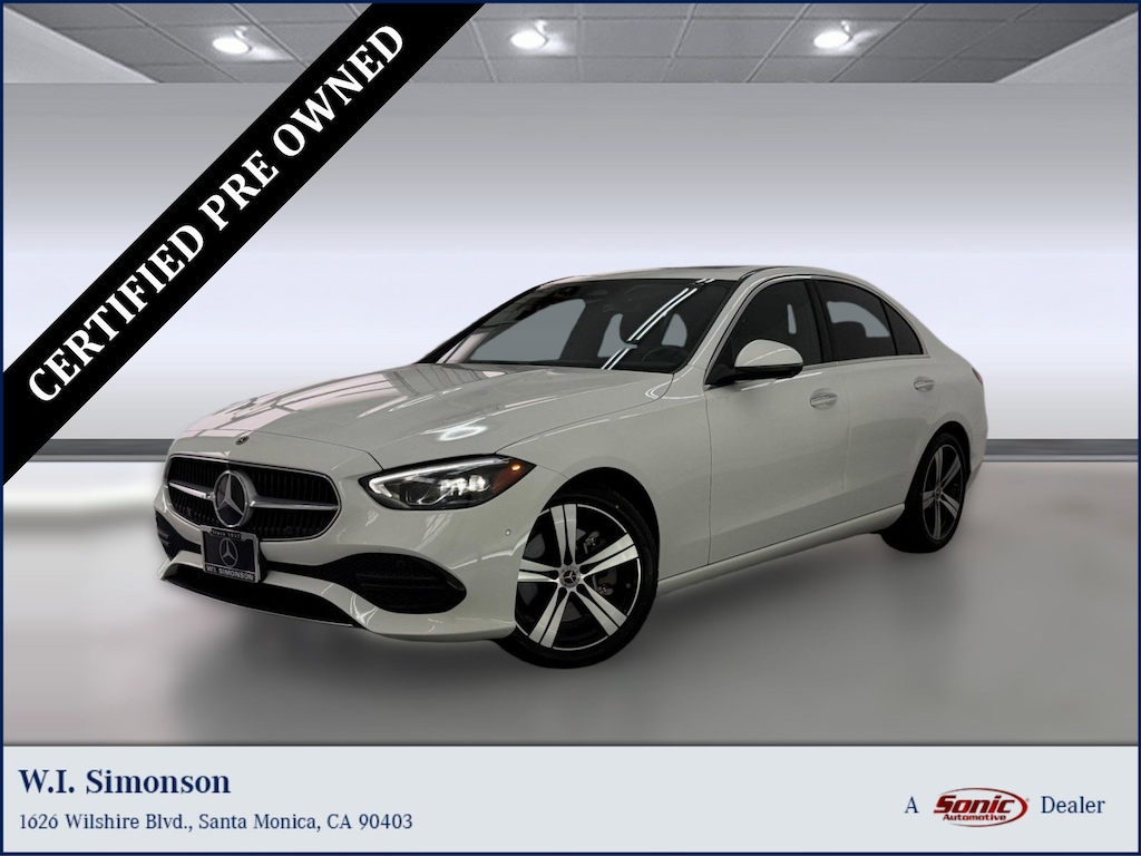 Certified 2023 Mercedes-Benz C-Class C 300 Sedan