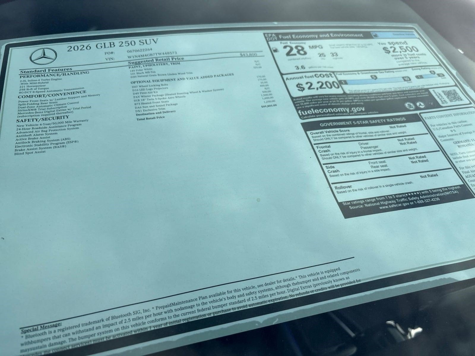 2026 Mercedes-Benz GLB GLB 250 - Photo 26
