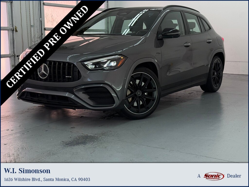 Certified 2024 Mercedes-Benz AMG GLA 35 AMG GLA 35 SUV