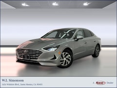 Used 2022 Hyundai Sonata Hybrid Blue Sedan for Sale in Ontario, CA