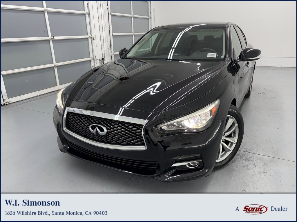 Used 2015 INFINITI Q50 4dr Sdn RWD Sedan