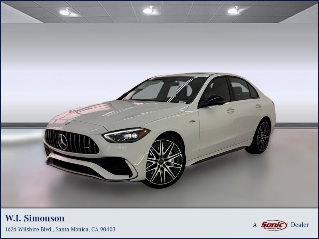 New 2026 Mercedes-Benz AMG C 43 4MATIC Sedan
