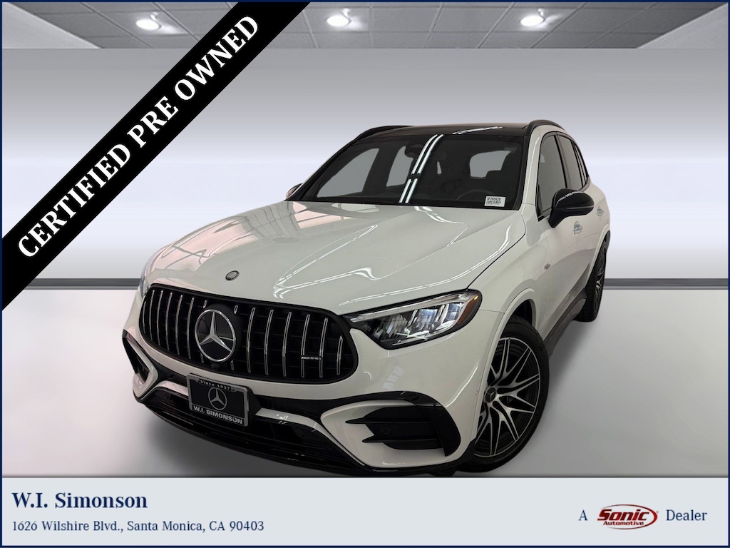Certified 2025 Mercedes-Benz AMG GLC 43 AMG GLC 43 SUV