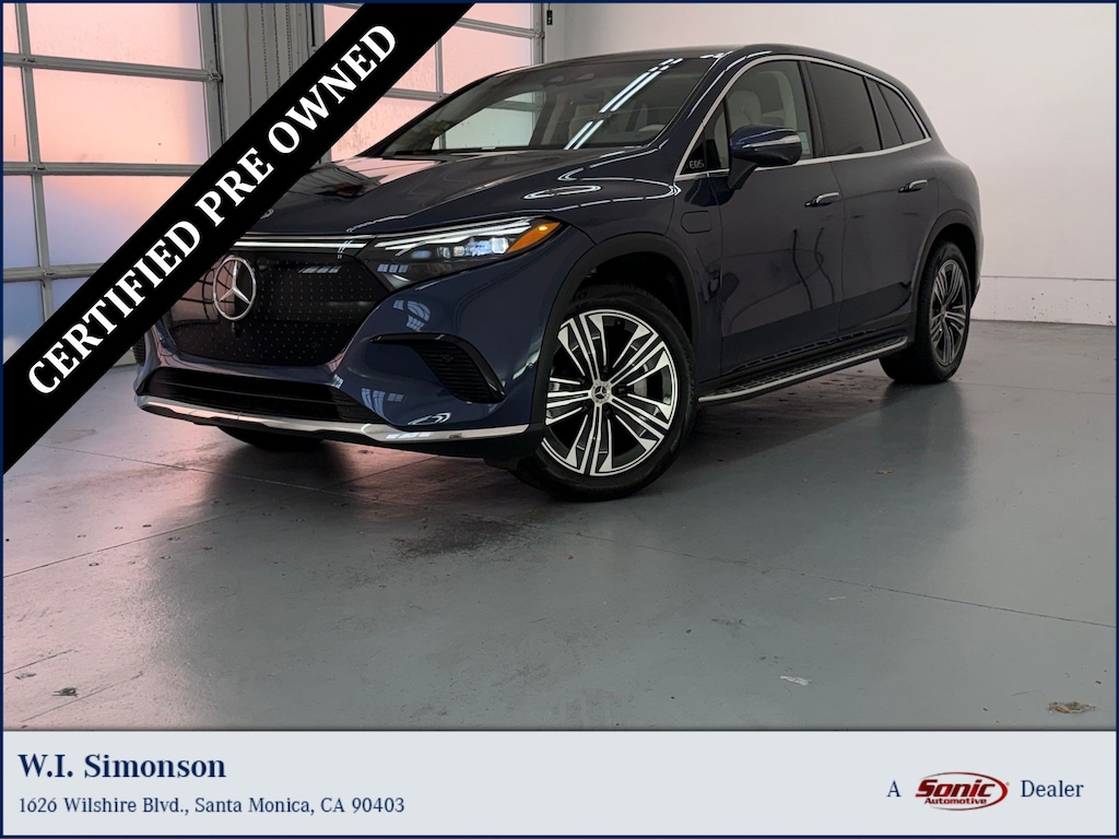 Certified 2024 Mercedes-Benz EQS 450+ EQS 450+ SUV