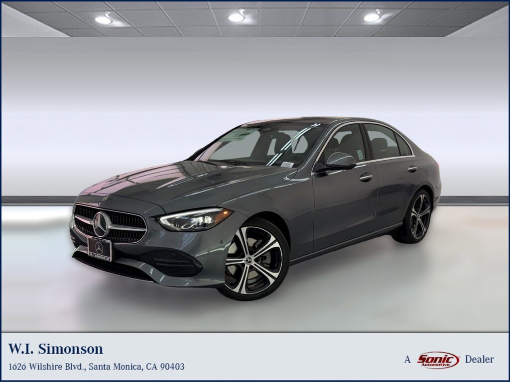 New 2026 Mercedes-Benz C-Class C 300 Sedan