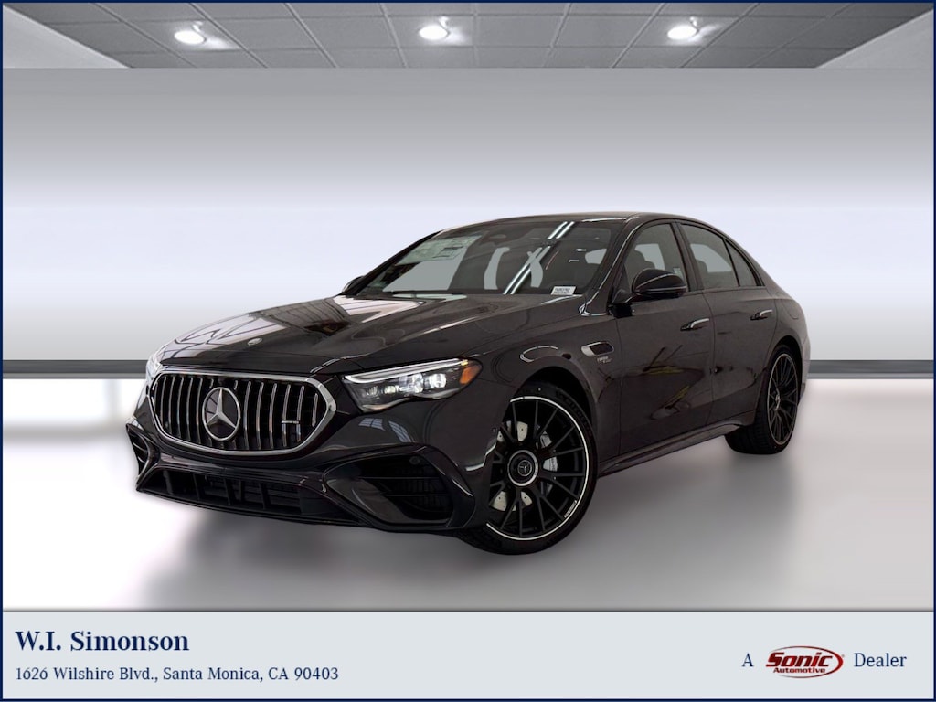New 2026 Mercedes-Benz AMG E 53 E 4MATIC Sedan