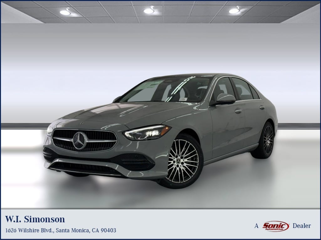 New 2026 Mercedes-Benz C-Class C 300 Sedan