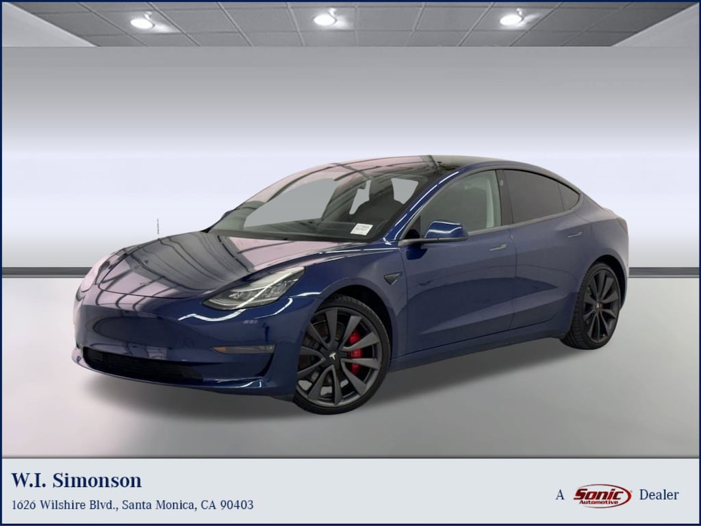 Used 2020 Tesla Model 3 Performance Sedan